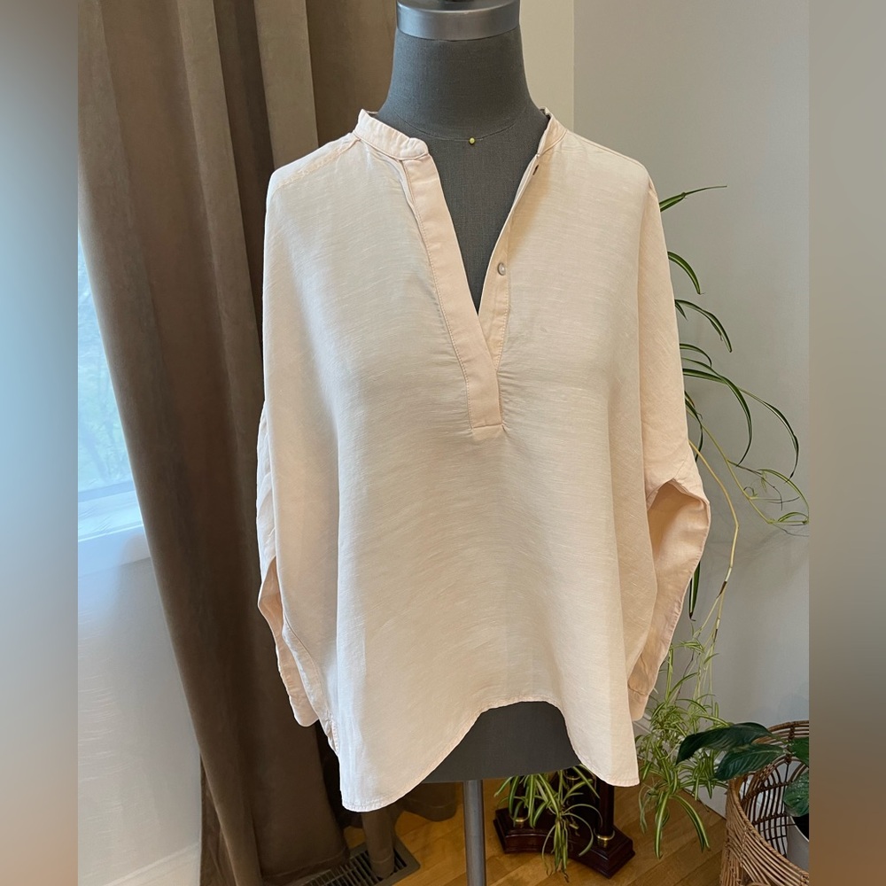 Zara linen blend blouses